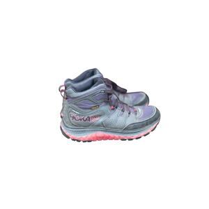 HOKA ONE ONE Women’s Trail Running Shoes Size 9 Gray Purple Pink
